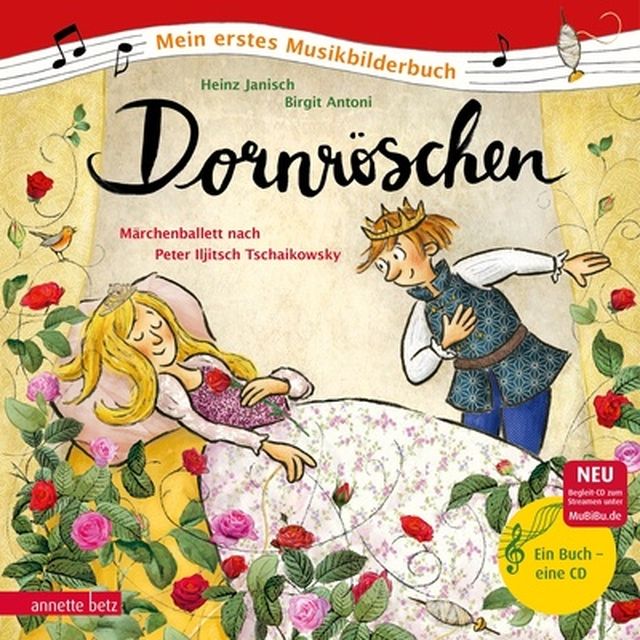 Annette Betz Verlag Dornröschen Musikbilderbuch