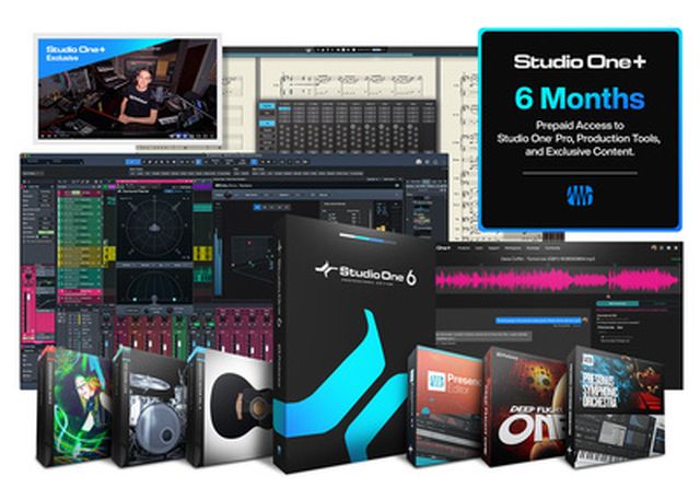 Presonus Studio One+ 6 Months
