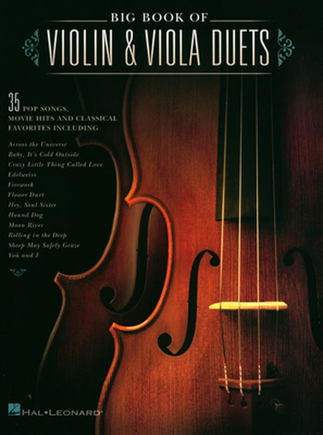 Hal Leonard Big Book Violin & Viola Duets