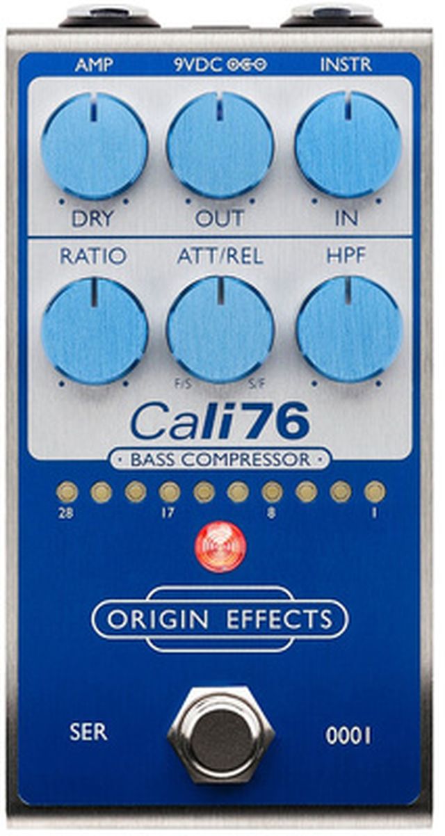 Origin Effects Cali76 V2 Bass Compressor BL