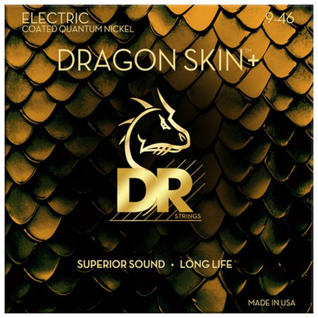 DR Strings Dragon Skin+ DEQ-9/46 Coated