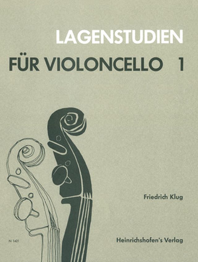 Heinrichshofen Verlag Lagenstudien für Violoncello 1