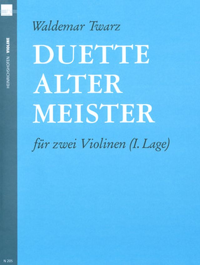 Heinrichshofen Verlag Duette Alter Meister Violin