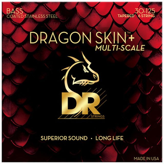 DR Strings Dragon Skin+ DBSM6-30 Coated