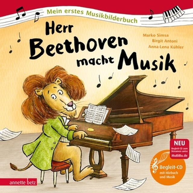 Annette Betz Verlag Herr Beethoven Musikbilderbuch