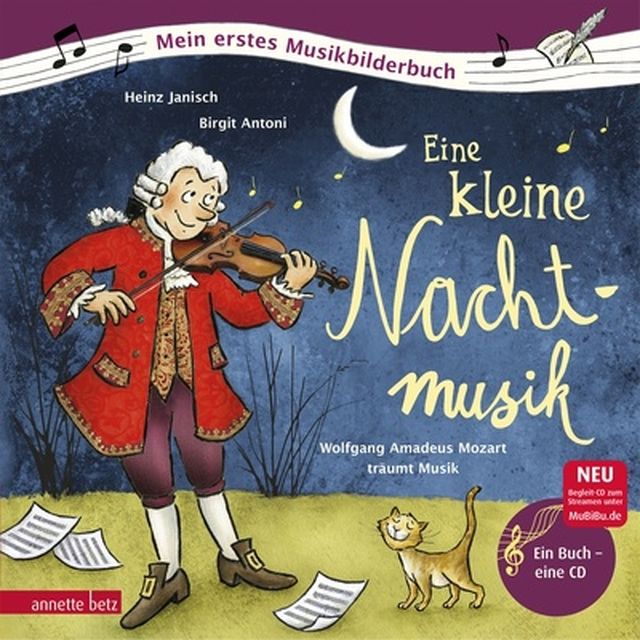 Annette Betz Verlag Nachtmusik Musikbilderbuch