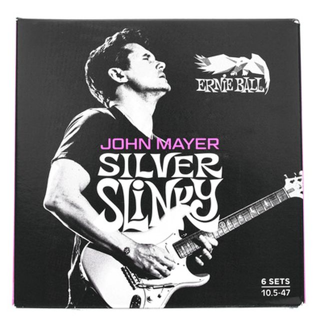 Ernie Ball Silver Slinky John Mayer 6 Set