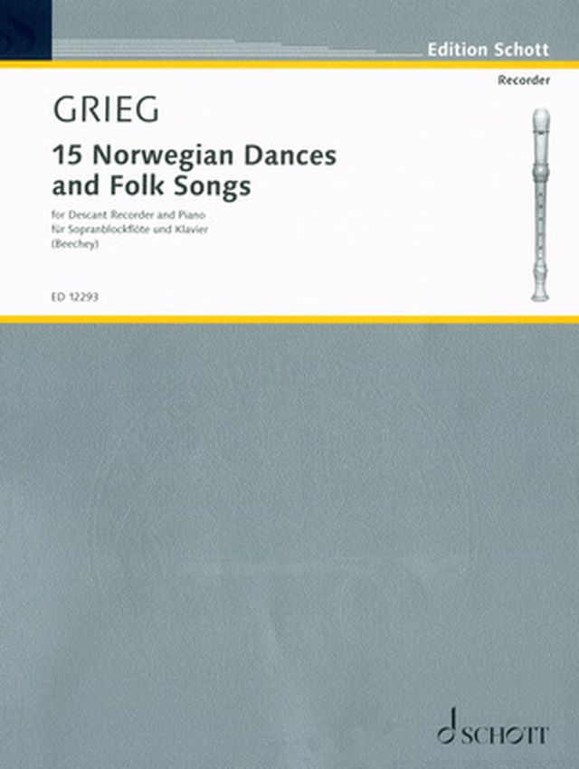 Schott Grieg 15 Norwegian Dances