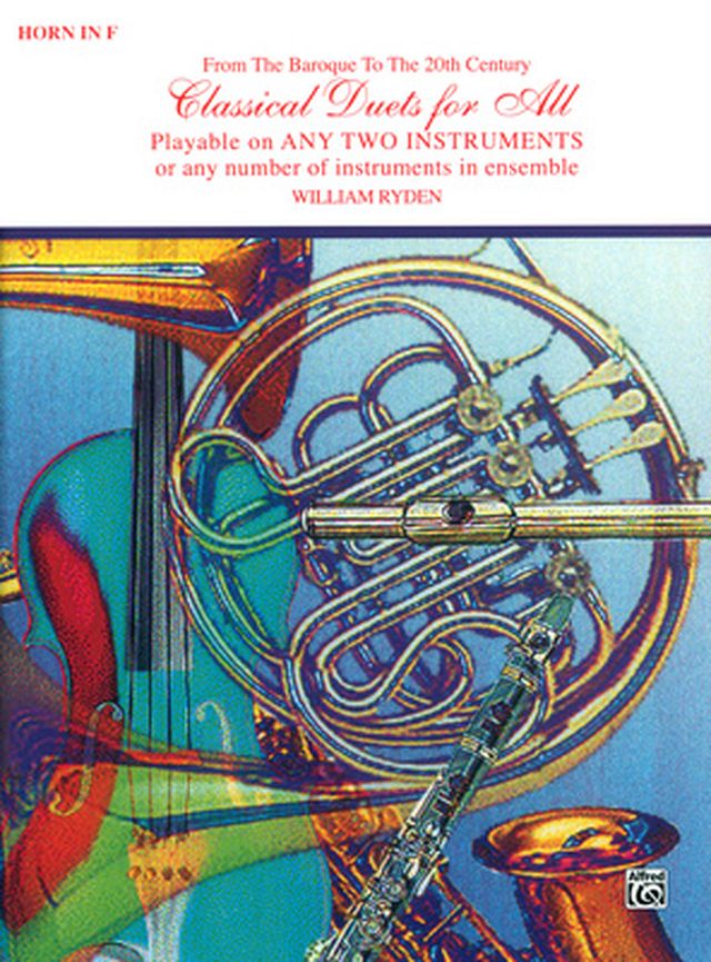 Alfred Music Publishing Classical Duets for All Horn