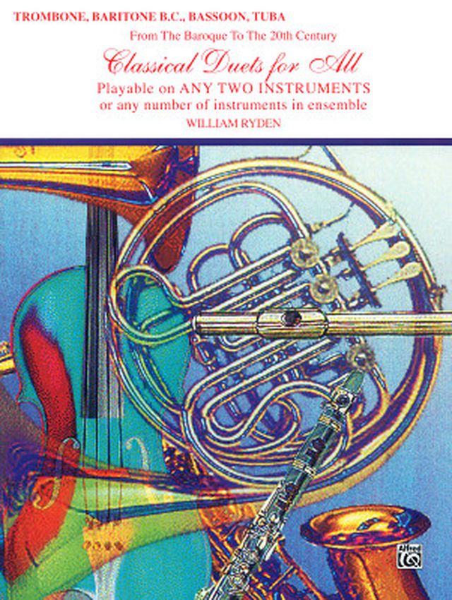 Alfred Music Publishing Classical Duets for All Tromb
