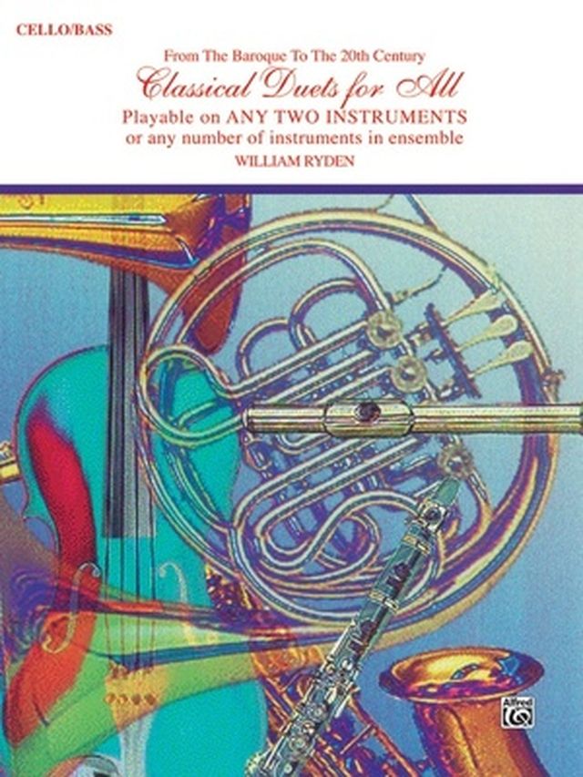Alfred Music Publishing Classical Duets for All Cello