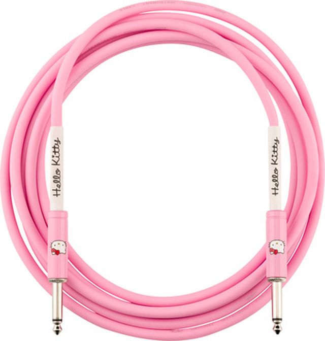 Fender 3m Cable Hello Kitty Pink