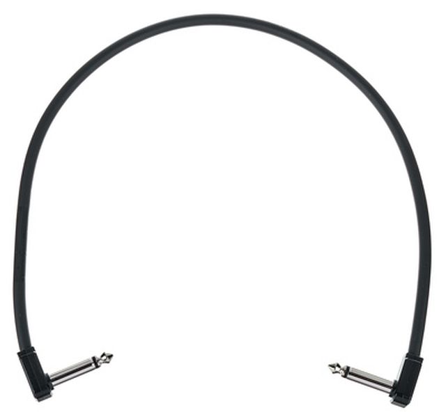 Ernie Ball Flat Patch Cable 18" black