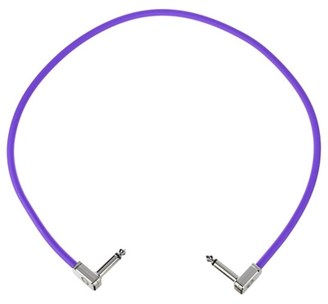 Ernie Ball Flat Patch Cable 24" purple