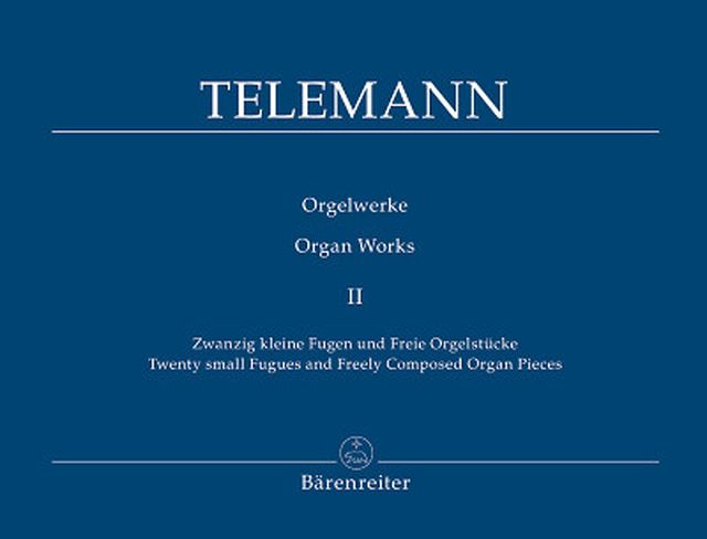 Bärenreiter Telemann Orgelwerke 2