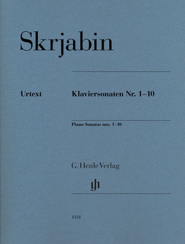 Henle Verlag Skrjabin Klaviersonaten