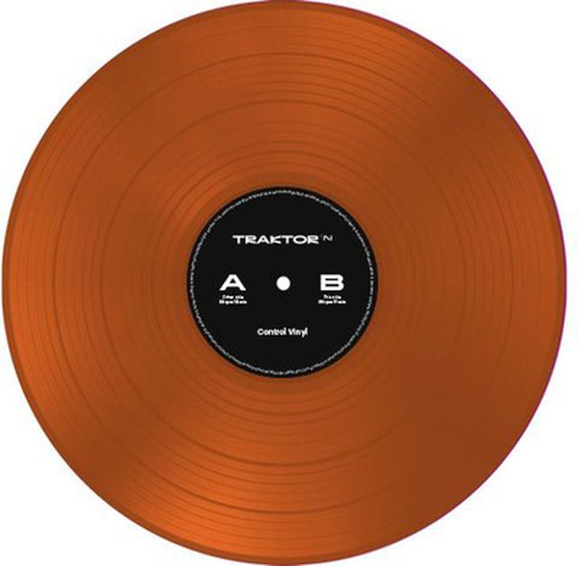 Native Instruments Traktor Control Vinyl Orange