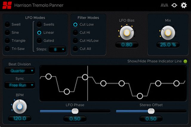 Harrison Audio Tremolo Panner