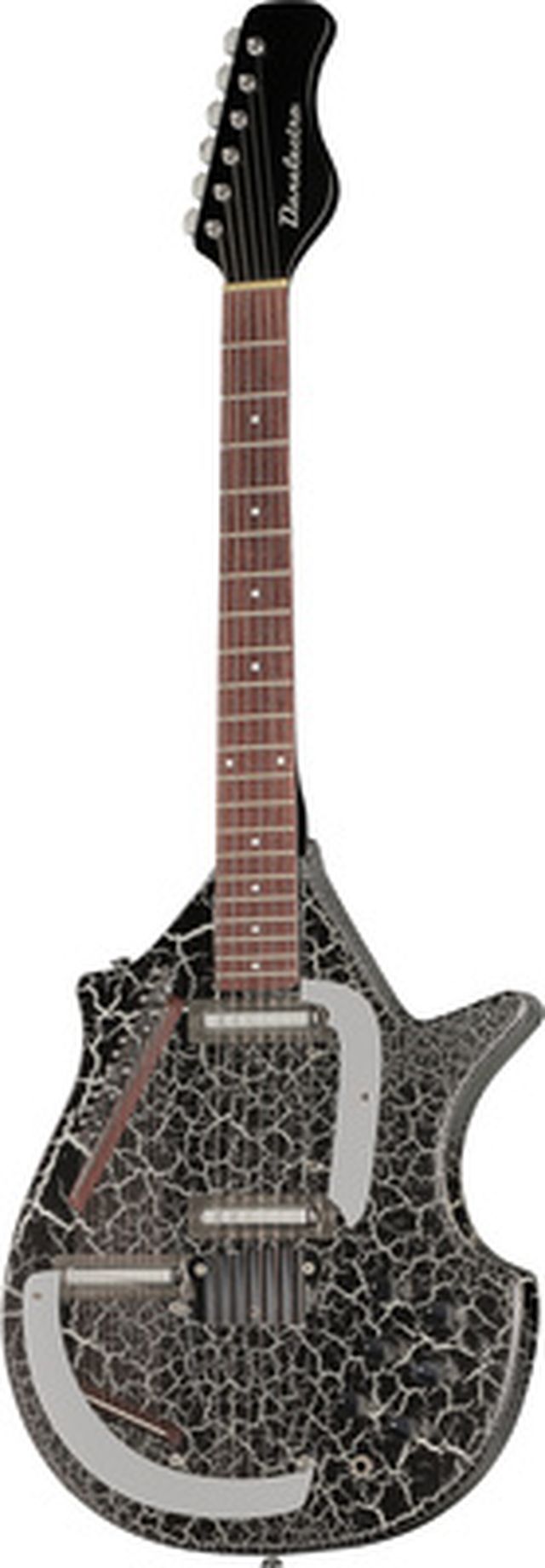 Danelectro Sitar Black Crackle