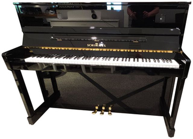 Schimmel Piano used black