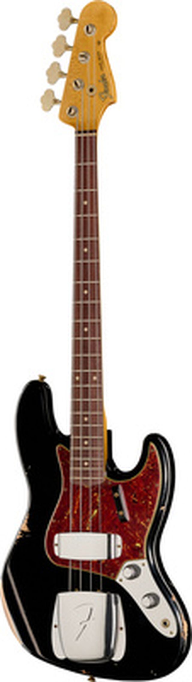 Fender 64 J-Bass BLK Relic