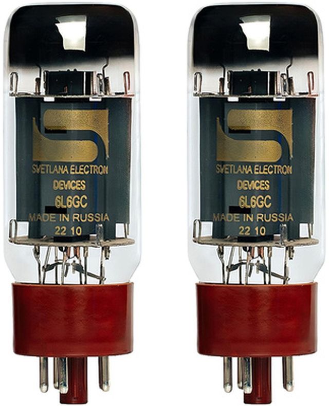 Svetlana 6L6GC Tubes Matched Pair