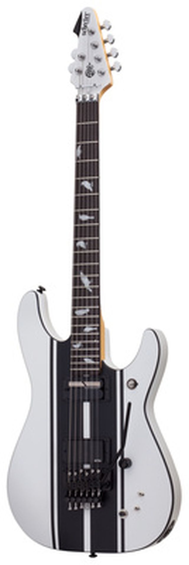 Schecter DJ Ashba Satin White