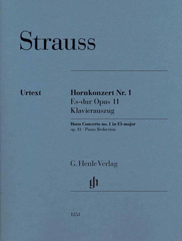 Henle Verlag Strauss Hornkonzert Nr.1