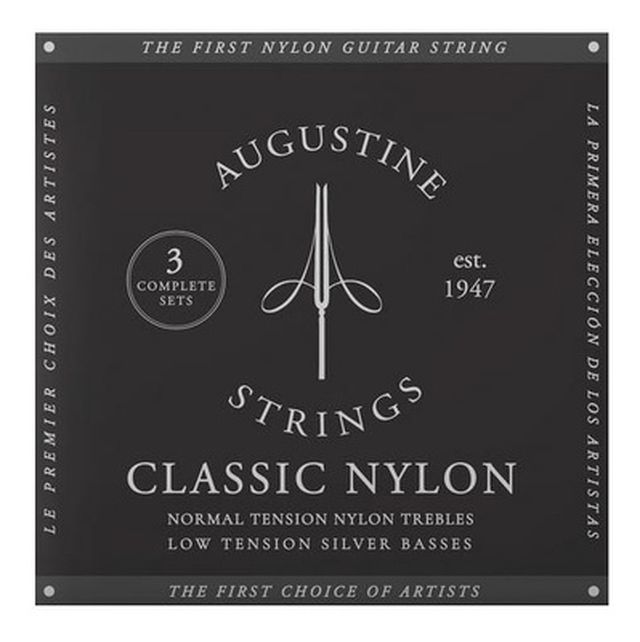 Augustine 3er Pack Classic Black