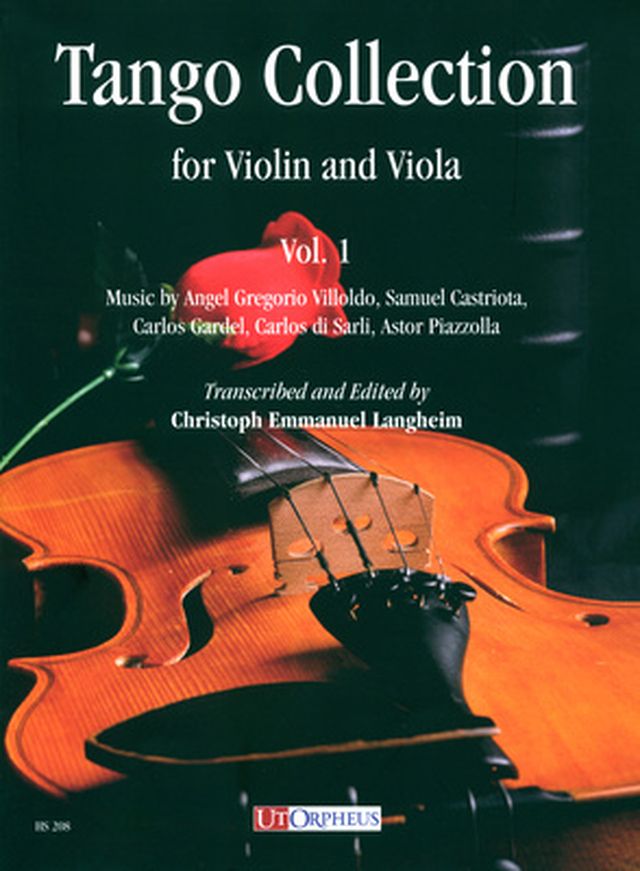 UT Orpheus Edizioni Tango Collection Violin Viola