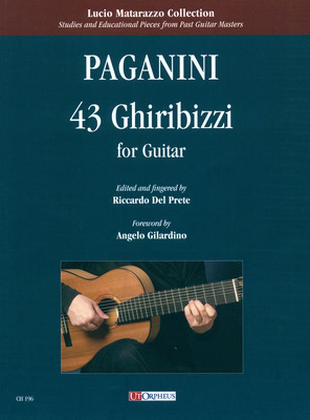 UT Orpheus Edizioni Paganini 43 Ghiribizzi Guitar