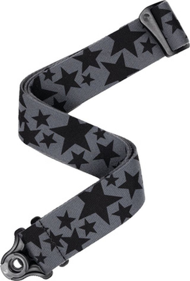 Daddario Auto Lock Strap Skater Stars