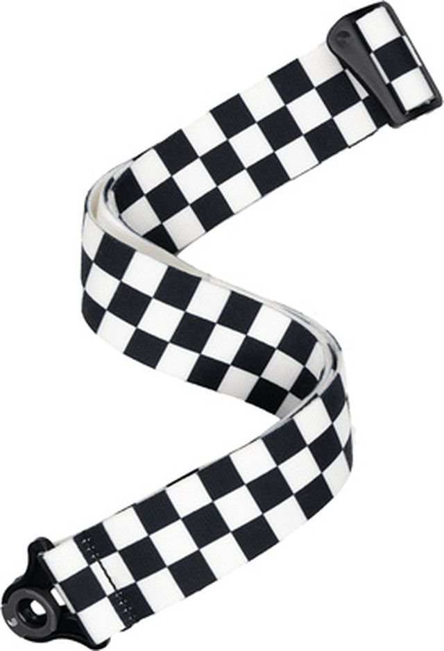 Daddario Auto Lock Strap Checkerboard