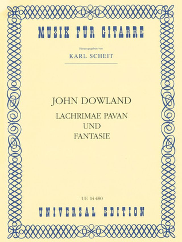 Universal Edition Dowland Lachrimae Pavan