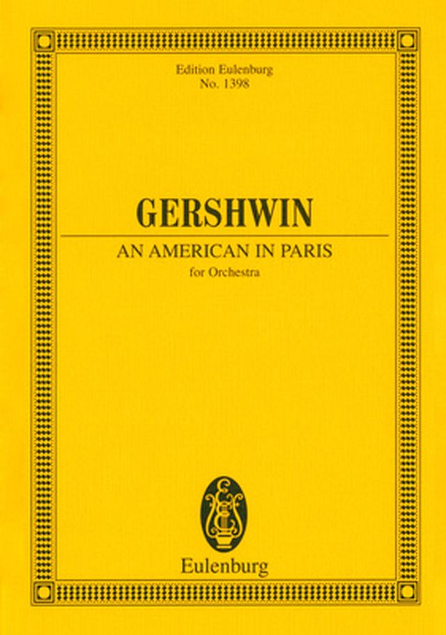 Edition Eulenburg Gershwin An American in Paris