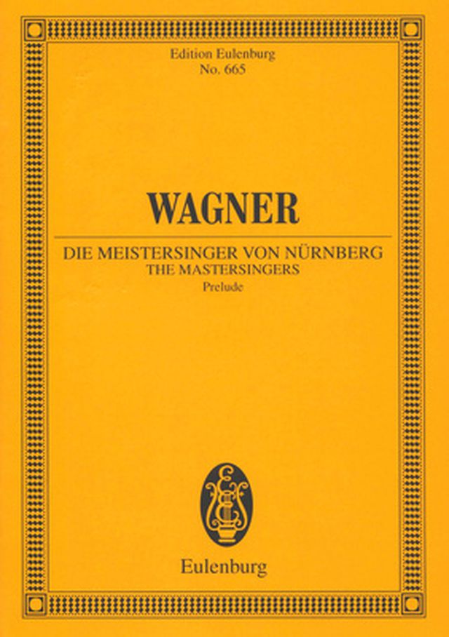 Edition Eulenburg Wagner Die Meistersinger