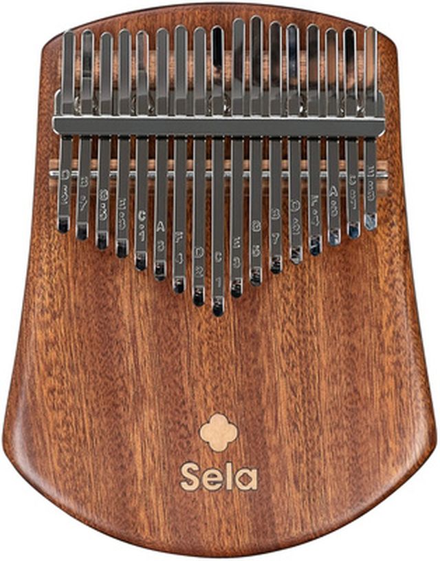 Sela Kalimba 17 Solid Sapelli