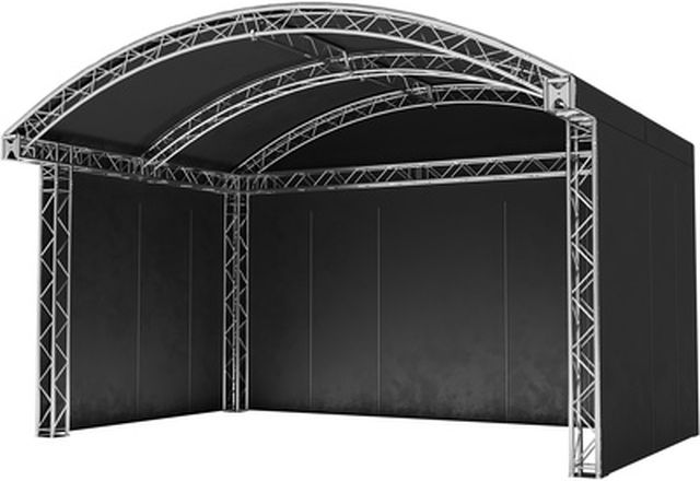 Global Truss Round Arch Stage 6x4m