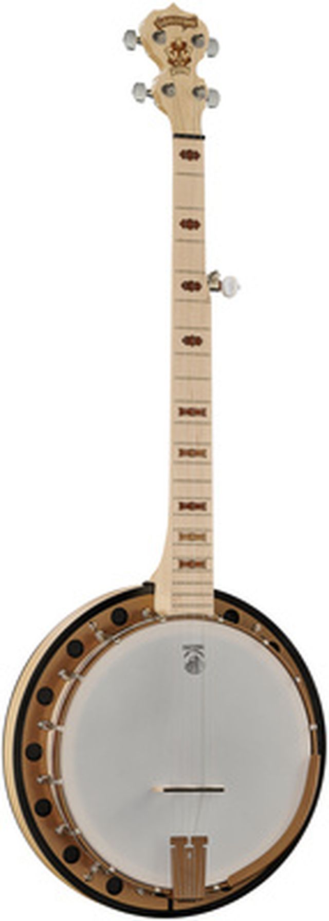 Deering Goodtime Two Deco Banjo Lefth.