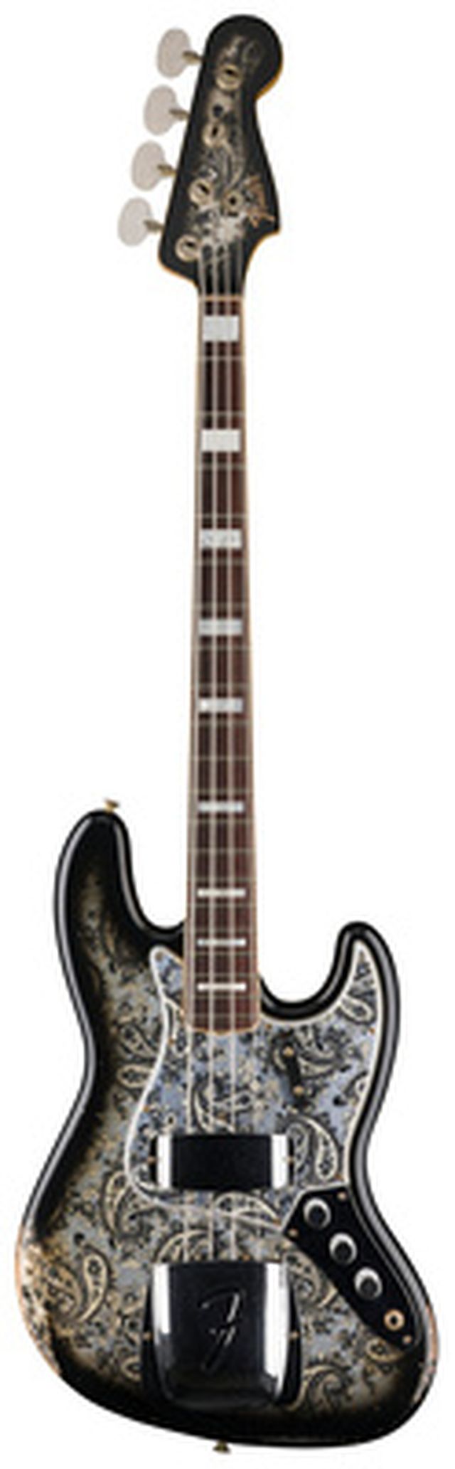 Fender LTD Jazz Bass Re Black Paisley