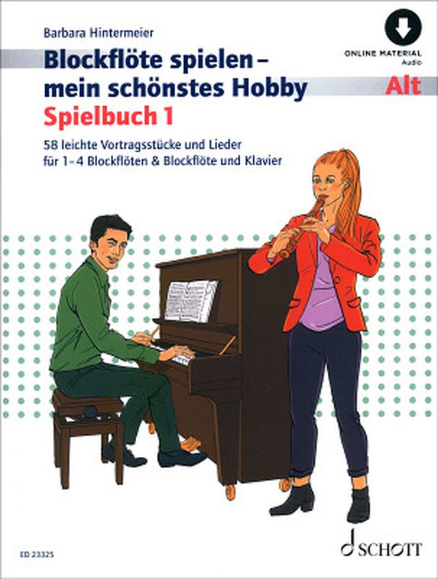 Schott Blockflöte Hobby Spielbuch Alt