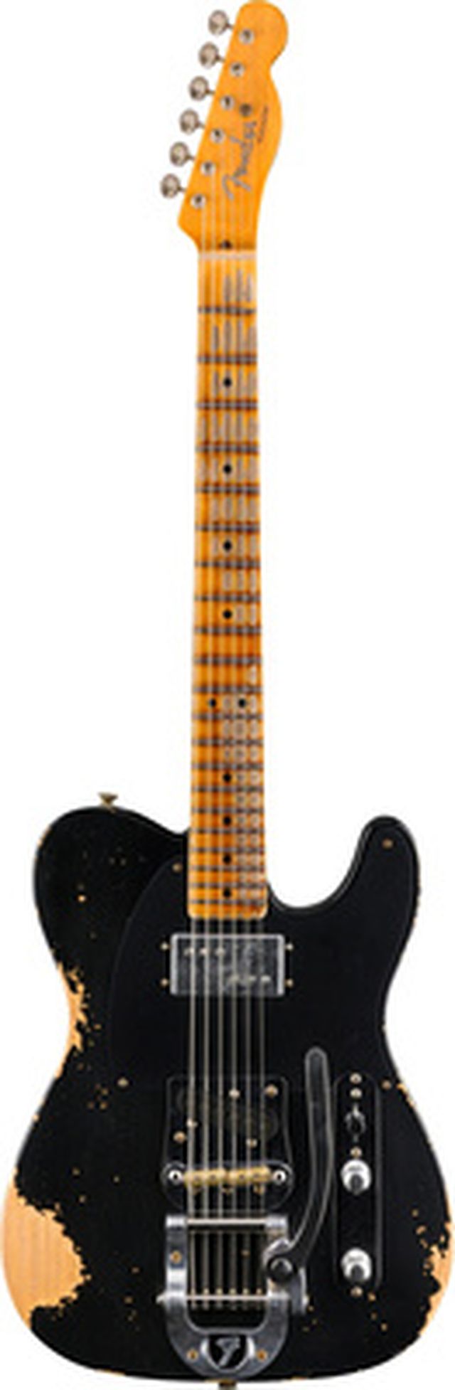 Fender LTD CuNife Tele HR Aged Black