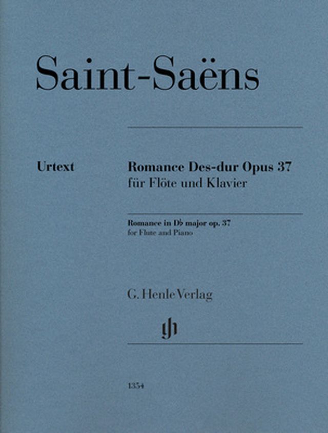 Henle Verlag Saint-Saëns Romance Flute