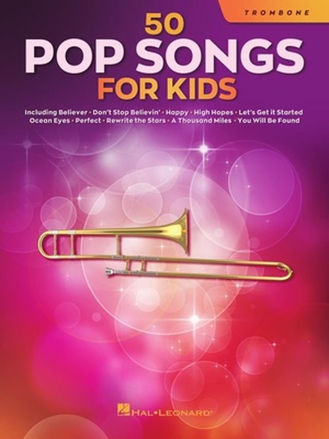 Hal Leonard 50 Popsongs for Kids Trombone