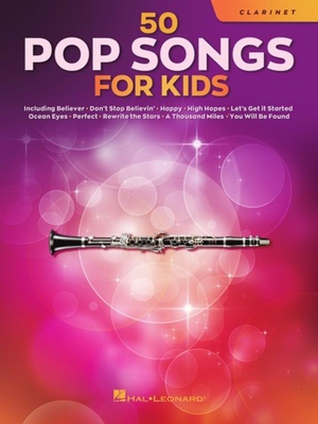 Hal Leonard 50 Popsongs for Kids Clarinet