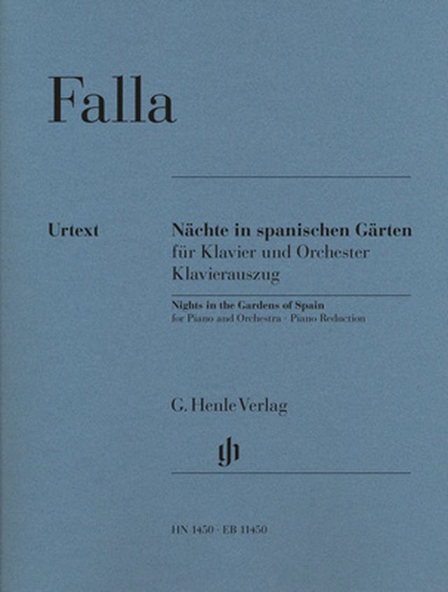 Henle Verlag De Falla Nächte in spanischen