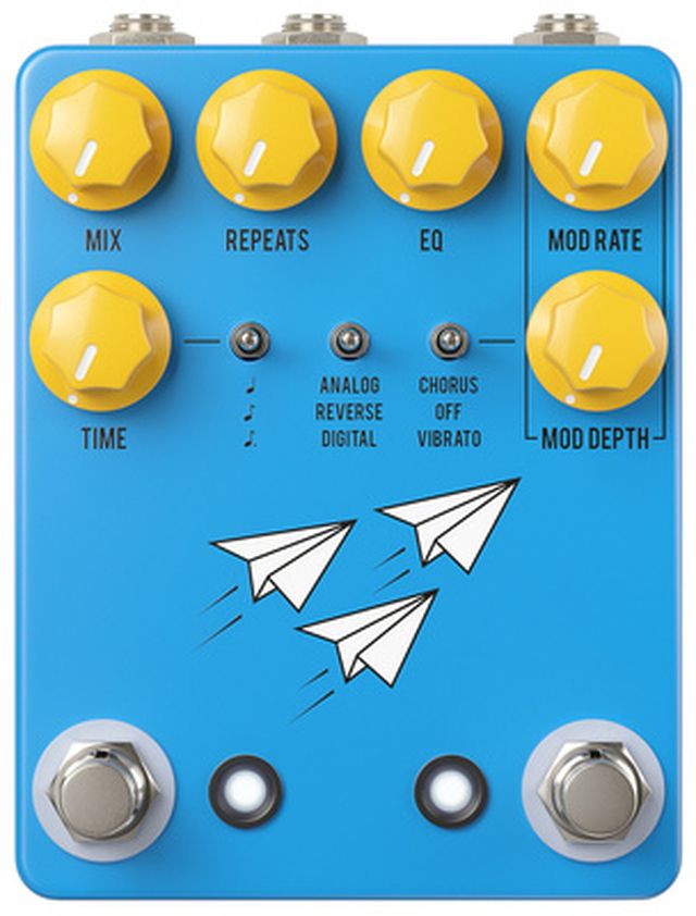 JHS Pedals Flight Delay Blue