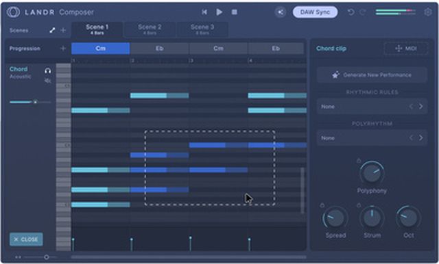 LANDR Composer