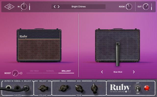 Universal Audio Ruby '63 Top Boost Amp