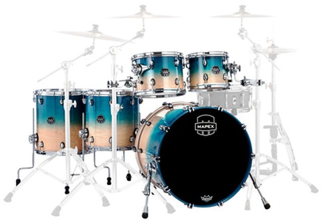 Mapex Saturn Stage+ Aqua Fade